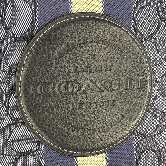 💥COACH - Dempsey Carryall In Signature Jacquard With Stripe And Patch - 45U520 - Picture 6 of 17